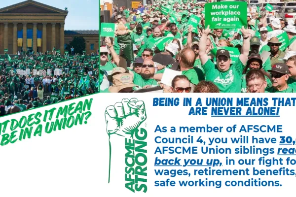 What does it mean to be in a union?