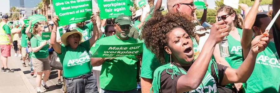 AFSCME members