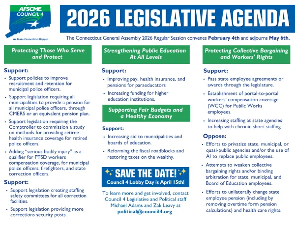 2026 Legislative Agenda