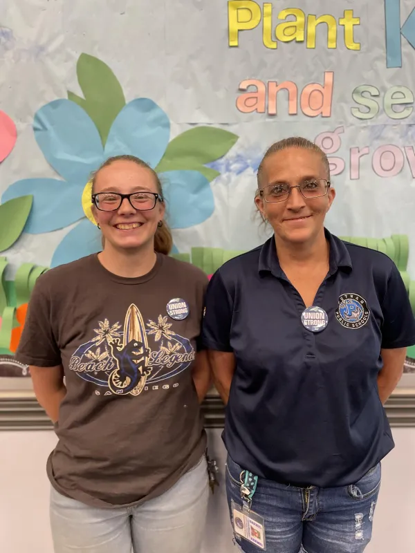 Jamie Bilodeau and Sandra Hublitz