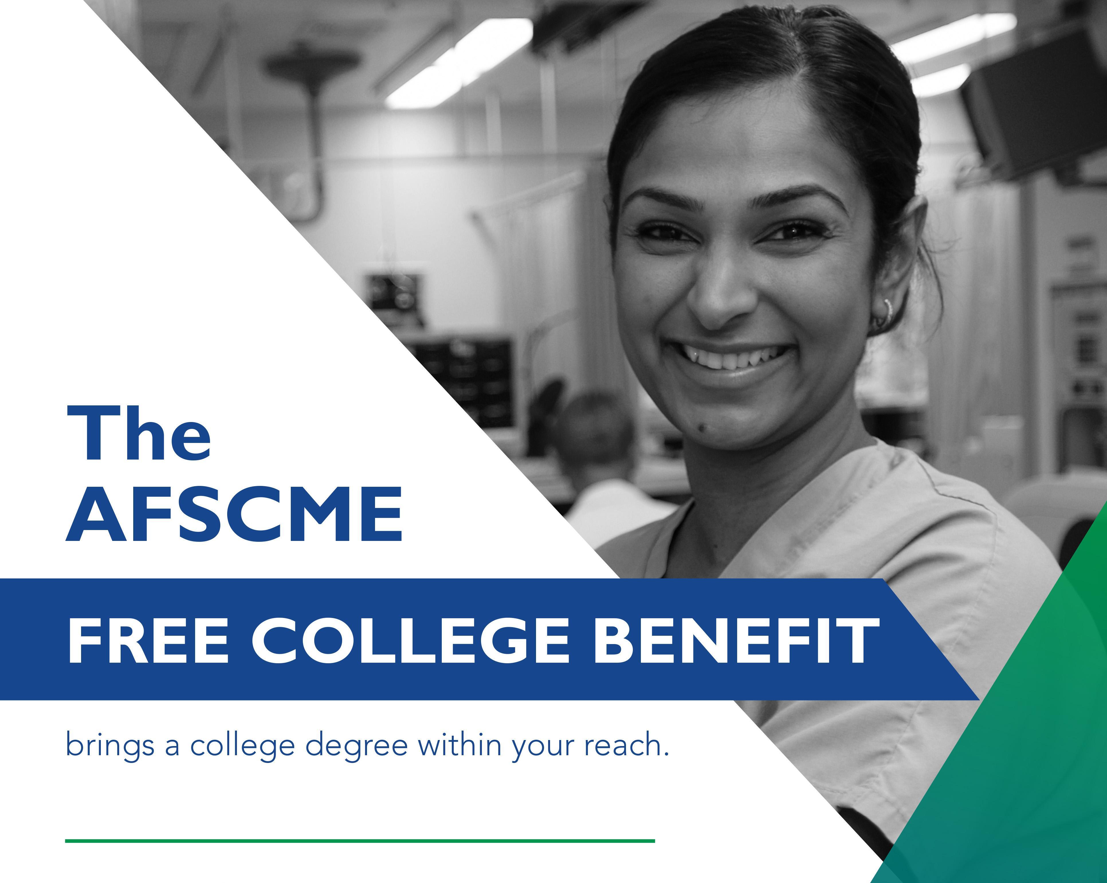 AFSCME Free College Benefit We Make Connecticut Happen